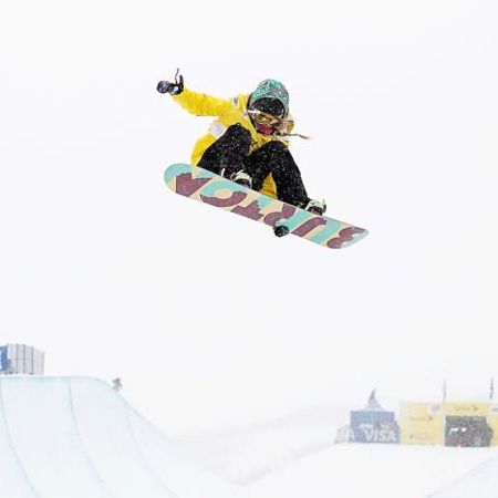 Teter began snowboarding at a young age of 8 Image Source: Tahoe Daily Tribune
